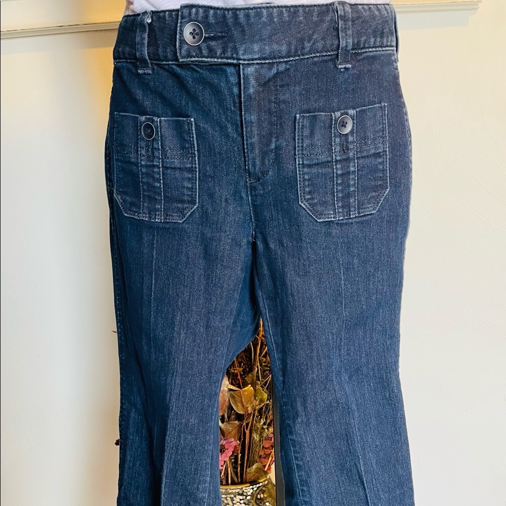 Anna Taylor Curvy flare Blue pants